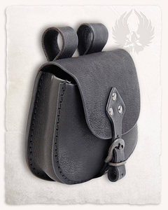 Torben Beltbag Black - skórzana kaletka