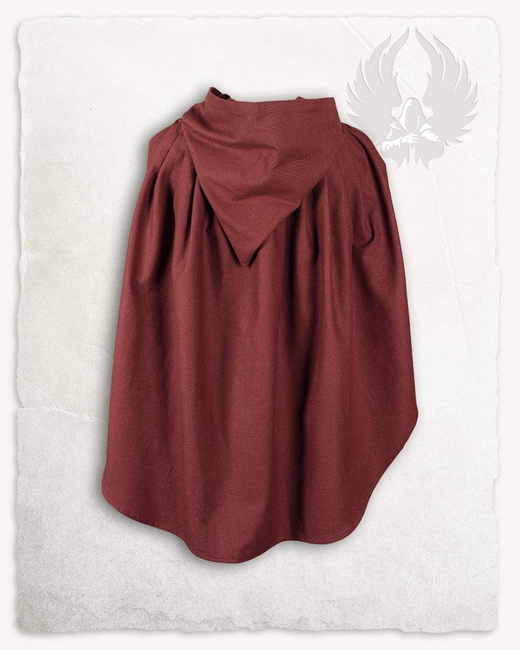 Niko Cloak Bordeaux  - peleryna z kapturem