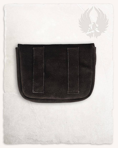 Rickar Belt Bag Big Brown - zamszowa duża kaletka