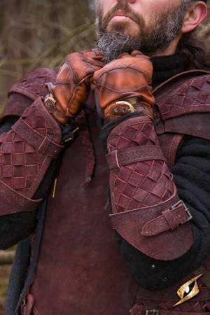 Ranger Bracers - Suede - Brown