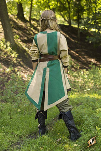 Basic Tabard - Green/Dark Desert Beige (junior)