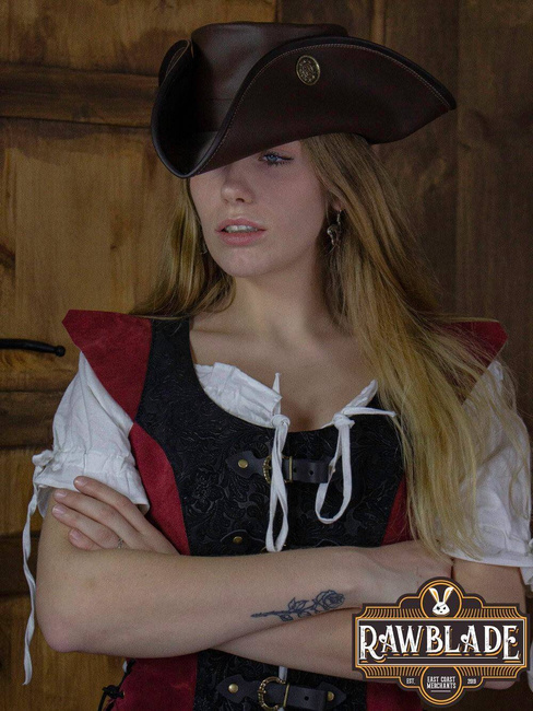 Three Doublons Tricorne - Brown