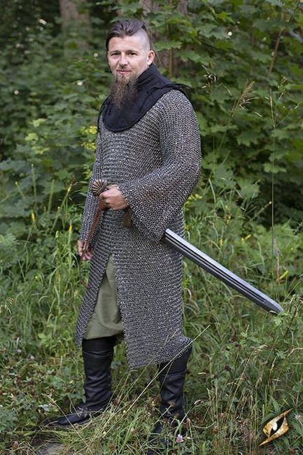 Chainmail - Long Sleeved Steel - Riveted