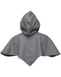 Ceres Hood Wool - Grey - kaptur wełniany