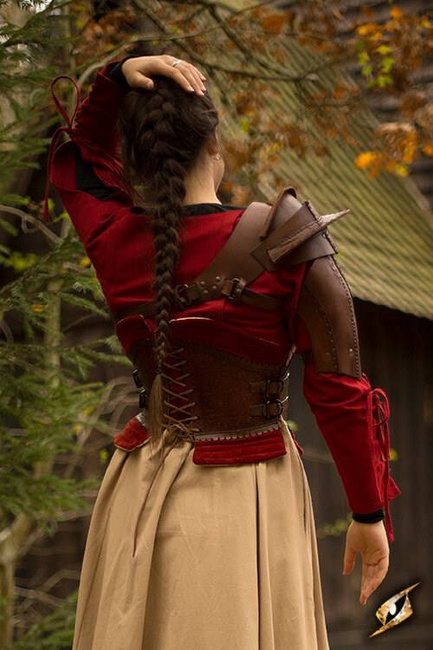 Shoulder Armour - Brown