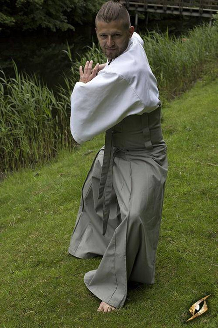 Samurai Pants - Grey