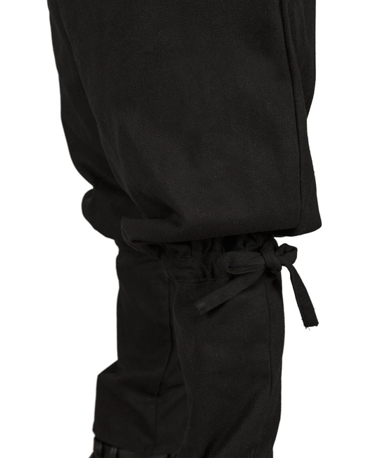 Gunnar Viking Trousers Canvas Black - płócienne spodnie
