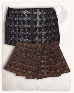 Berengar Ring Armour Tassets - Brown