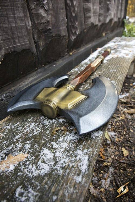 Doubleheaded Battle Axe - 85 cm