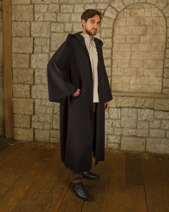 Aurelius Robe Black - szata z kapturem