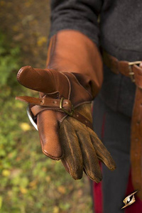 Rondel Hand Protection - Polished Steel