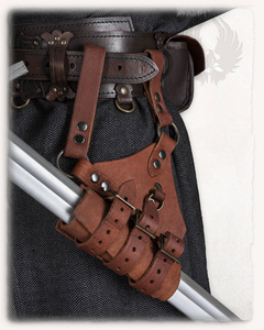 Geralt Sword Holder Diagonal - Left-hand - Brown