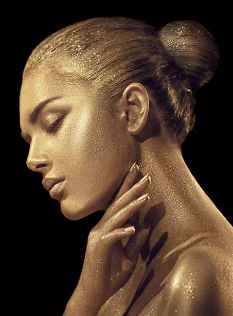 Hair Spray Gold - złota farba do włosów