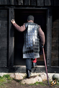 Leather Brigandine - Black