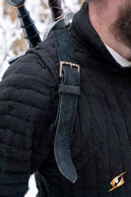 Double Back Hanger Suede - Black