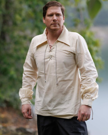 Sawyer shirt - Cream - koszula bawełniana