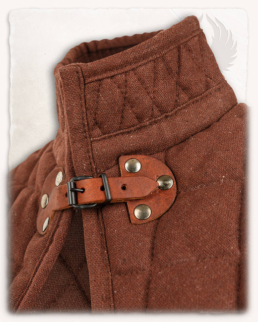 Arthur Padded Collar - Brown