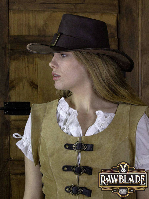 Solomon Kane hat - Brown