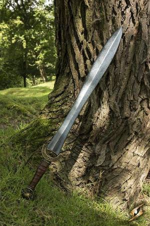 Celtic Leaf Sword - 85 cm