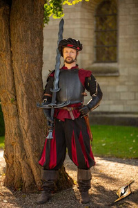  Landsknecht Flamberge - 150 cm