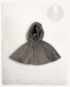 Notker Hood Wool - Gray - kaptur średniowieczny