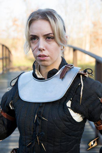 Soldier Gorget - Polished Steel