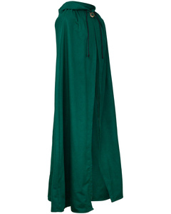 Aaron Cloak Wool Green - płaszcz z wełny