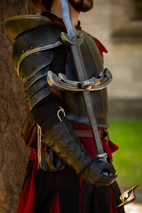  Landsknecht Flamberge - 150 cm