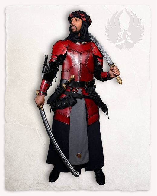 Mantikor Spaulders - Red