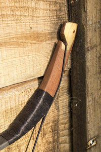 Horsebow Black L - Łuk larpowy refleksyjny ~26 lbs@28