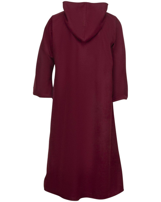 Faelyn coat Wool - Bordeaux - wełniany płaszcz