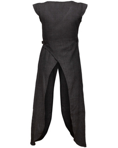 Vysera Outer Garment Herringbone - Black - suknia wierzchnia