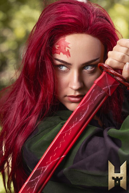 Ryūgan the Katana Ruby - 100 cm