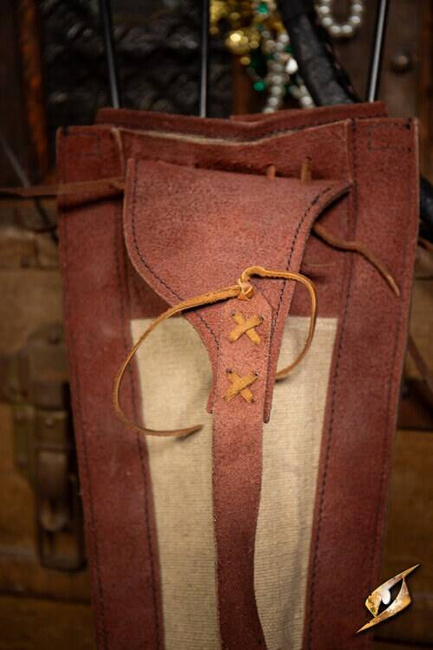 Imperial Quiver - Suede - Brown- Kołczan do strzał larpowych