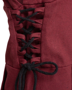 Galatea Tunic Canvas - Bordeaux - tunika bawełniana