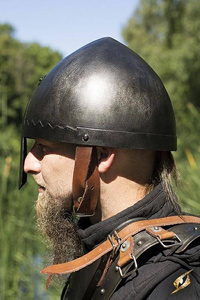 Norman Nasal Helmet - Epic Dark