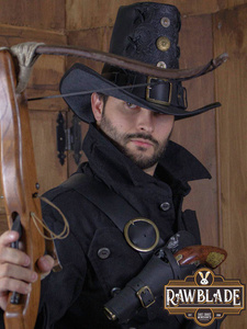 Johann Witch Hunter Hat Deluxe - Black