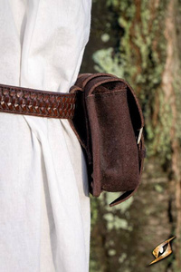 Warrior Bag - Suede - Brown - Large
