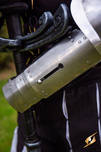 Landsknecht Vambraces - Steel - ręce landsknechta