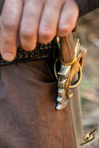 Ring Small - Faux Leather - Black