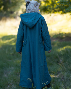 Faelyn coat Canvas - Green - bawełniany płaszcz
