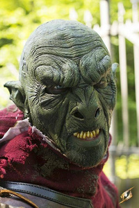 Beast Orc - Green / maska lateksowa Ork