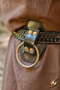 Ring Small - Faux Leather - Black