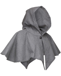 Ceres Hood Wool - Grey - kaptur wełniany