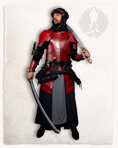 Mantikor Spaulders - Red