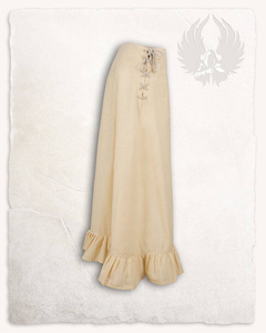 Nelly Skirt Light Cotton - Cream - spódnica bawełniana