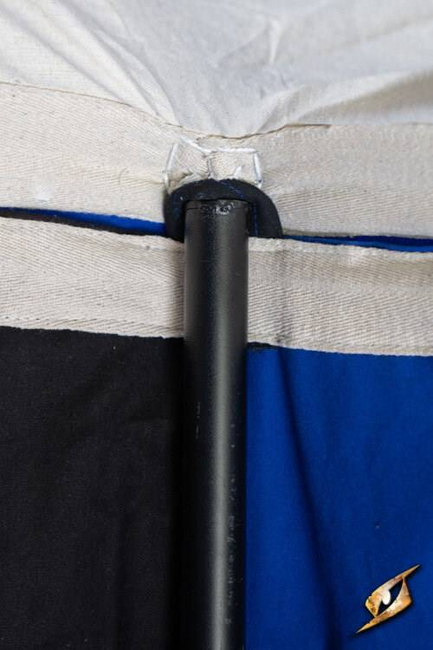 Marquee Tent - 4x6m - Epic Black/Lapis Blue