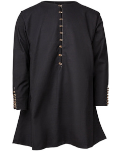 Rafael Tunic Canvas - Black - płócienna tunika