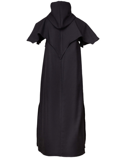 Abraxas Duster Canvas Black - średniowieczna opończa