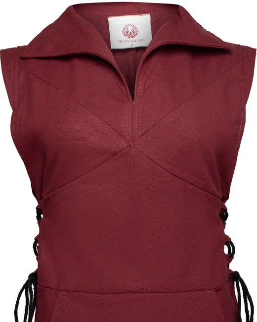 Galatea Tunic Canvas - Bordeaux - tunika bawełniana